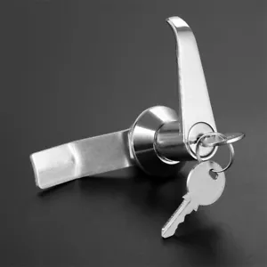 Cabinet Cam Handle Lock Locking Plate Lock For Electric Closet Wardrobe - Picture 1 of 10