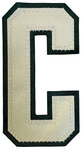 Parche Minnesota Wild Captain "C" para camiseta roja 2003-2017 Marian Gaborik - Imagen 1 de 2