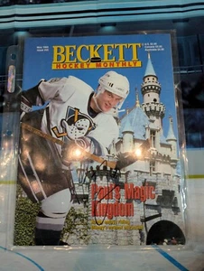 NHL Anaheim Mighty Ducks Paul Kariya Signed Beckett Hockey Magazine. Arnott - Picture 1 of 4