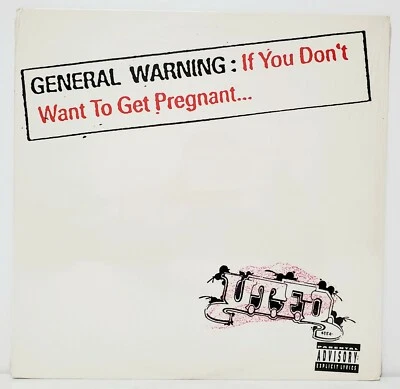 U.T.F.O. – If You Don't Want to Get Pregnant... Vinyl 12" 1990 Full Force SEALED - Image 1 of 4
