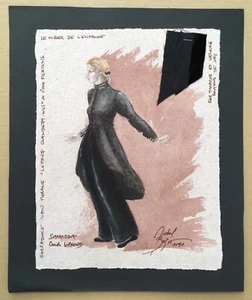 Drawing Project Costume Theatre Music Michel Bazin Carol Lipkind Cie Ivan Morane - Picture 1 of 9