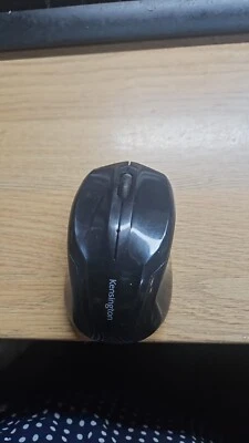 Kensington Pro Fit Wireless Mobile Mouse black 1200 DPI optical USB compact - Image 1 of 2
