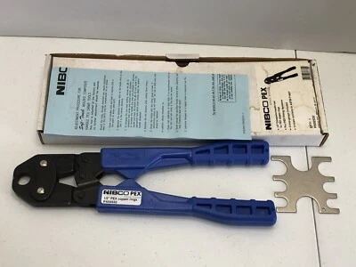 NIBCO PX02532 1/2" PEX Copper Ring Crimp Tool & Gauge conforms to ASTM F1807 - Image 1 of 4