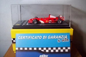 1/43 BBR BG292 FERRARI F2005 MICHAEL SCHUMACHER GP ITALY 2005 - Picture 1 of 7