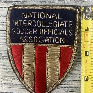 SEHR SELTEN National Intercollegiate Fußball Offizielle NISOA College Schiedsrichter Patch - Bild 1 von 7