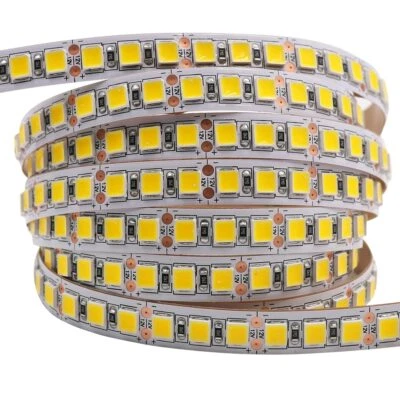 5M LED Strip Light 5054 5050 SMD 120led 60LED 240LED 2835 5630 12V DC Flexible - Image 1 of 4