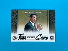 2019 Panini Donruss Optic Fans of the Game #FG-2 Rob Riggle - NFL Trading Card