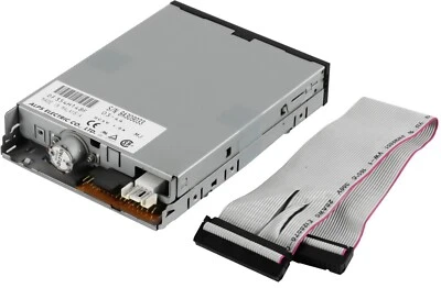 UNIDAD DE DISQUETE ALPS 1.44 MB 3.5'' pulgadas negro + CABLE DE DISQUETE Foto 1 de 2