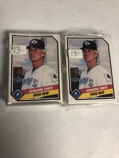 2-1989 TCMA SYRACUSE CHIEFS Minor League Complete Team Sets! 1 Sealed 1 Open!🔥
