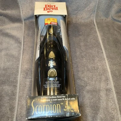 NEW IN BOX Dirt Devil 4.8 Volt Scorpion Handheld Vacuum - Image 1 of 4