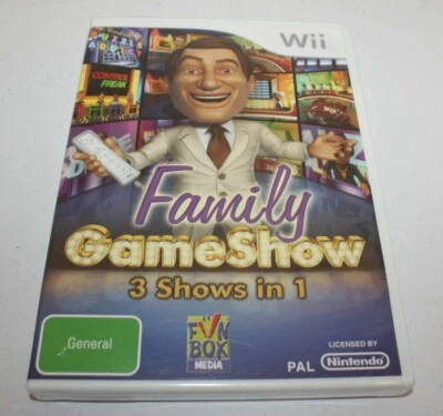 Nintendo Wii Family Gameshow Game Brand New & Sealed Aus Release - Image 1 of 2