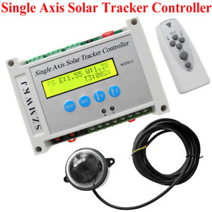 Automatic Tracking Single Axis Electronic Controller for PV Solar Panel Tracker