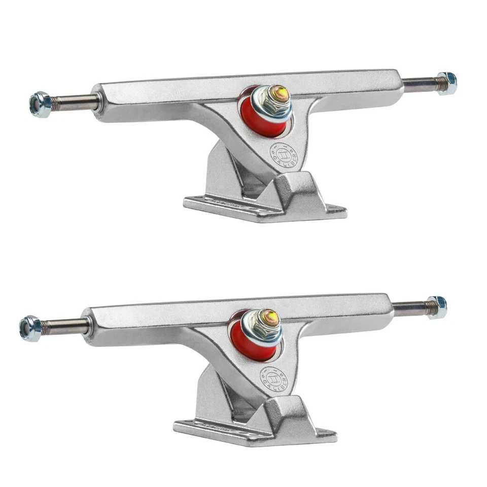 Camiones Longboard Calibre II 50 Grados Plata Cruda 184mm (10") - Juego de 2 Foto 1 de 4