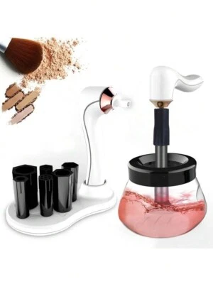 Makeup Cosmetic Brush Cleaner Dryer Super-Fast Electric Brush Cleaner Machine US - Image 1 of 4