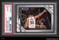 2021-22 Panini Instant NBA Finals Champ Box Set #20 Stephen Curry PSA 10 GEM MT