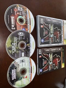 Tom Clancys Classic Trilogy Ghost Recon Splinter Cell Rainbow Six XBOX Complete - Picture 1 of 3