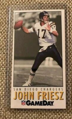 1992 NFL Gameday #40 John Friesz - Image 1 of 2