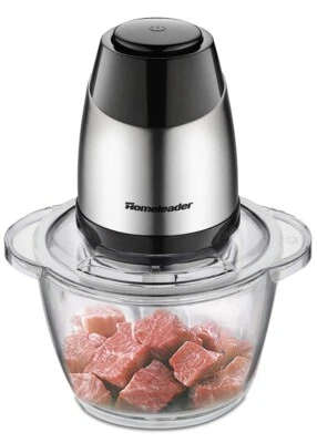 Electric Food Chopper, 5-Cup Food Processor by Homeleader, 1.2L Glass Bowl - Image 1 of 4