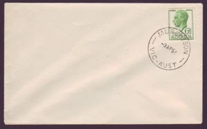 1952 6-1/2d KGVI VERDE en portada simple del primer día sin dirección "CDS ""MURCHISON VIC" - Imagen 1 de 1