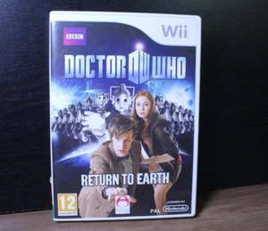 Nintendo Wii Game Doctor Who Return To Earth PAL DOES NOT PLAY IN USA SYSTEMS - Picture 1 of 3