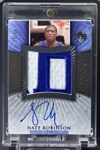 Nate Robinson 2005-06 UD Exquisite Collection RC Limited Logos Patch Auto /50 - Bild 1 von 2