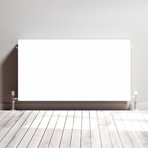 White Glass Radiator Cover Panel Made From Toughened Heat Resistant Glass