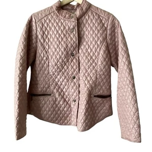 Chaqueta acolchada de jade y marfil rosa perla para mujer talla grande poliéster - Imagen 1 de 5