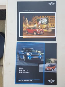 Mini Cooper & Cooper S range Sales brochure 2006 Hatch & Convertible. - Picture 1 of 1