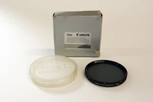 Canon 72mm Cir-Polariser Filter. Mint Condition+Case - Picture 1 of 1