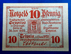 TRIPTIS NOTGELD 10 PFENNIG 1920 NOTGELD DEUTSCHLAND BANKNOTE (29202)