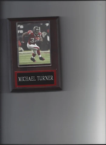 MICHAEL TURNER PLAQUE ATLANTA FALCONS FOOTBALL NFL Cover