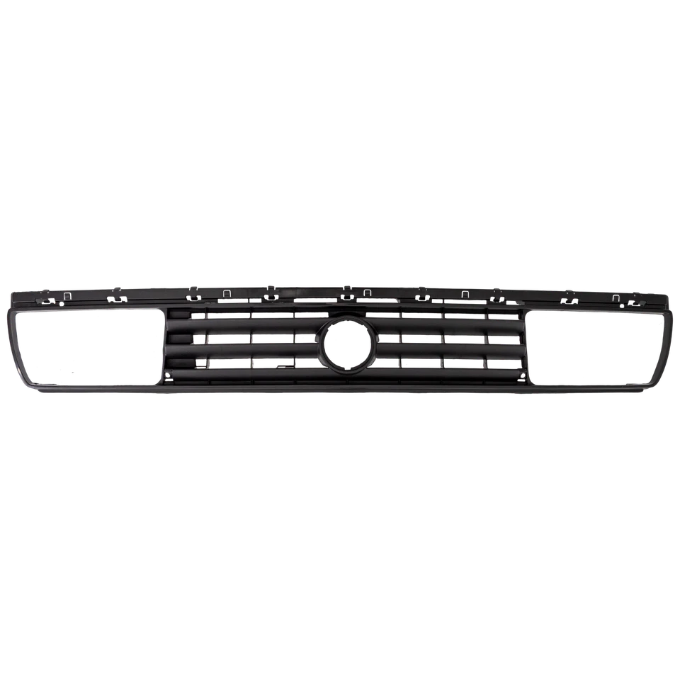 Grille For 88-92 Volkswagen Golf Jetta Black Plastic Foto 1 de 1