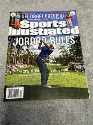 Jordan Spieth April 20 27 2015 Sports Illustrated Golf Masters US Open No Label - Image 1 of 2