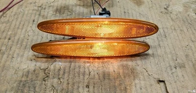 Par de luces marcadoras delanteras derecha izquierda Jaguar XK8 XKR 97-06 LJA5034AB OEM Test Foto 1 de 4