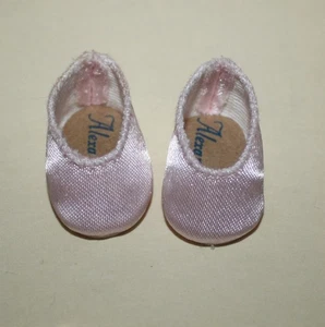 Accessoire Madame Alexander 8 Zoll Puppe rosa Slipper mit Logo - Bild 1 von 3