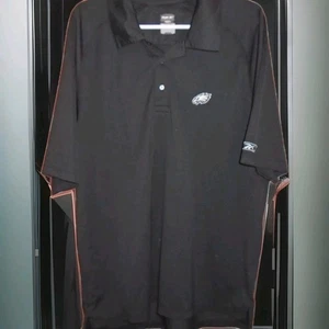 PHILADELPHIA EAGLES POLO SHIRT SIZE LARGE IN PRETTY GOOD CONDITION - Picture 1 of 3