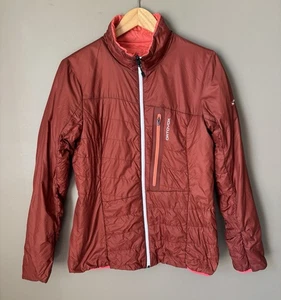 Ortovox Swisswool Piz Bial Reversible Coral Orange Insulating Jacket Women L - Picture 1 of 14