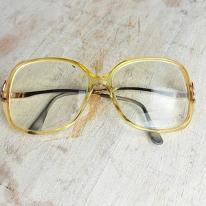 Marcolin By Marchon VTG Womens Eyeglasses Frames  Only LARA Clear & Pink 1970’s - Picture 1 of 7