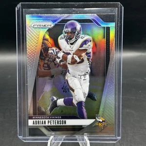 2024 Panini Prizm ADRIAN PETERSON Silver #191 MINNESOTA VIKINGS - Picture 1 of 2