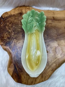 Vintage Cardinal Pottery Celery Serving Dish Ceramic Made in the USA - Picture 1 of 13