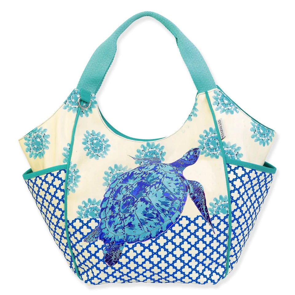 Bolso de Mano Guy Harvey Jewel and Gem Sea Turtle Grande Scoop Foto 1 de 1