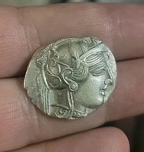 454-404 BC Beautiful Attica Athens Owl Tetradrachm PetetheGreek 33 14d0 - Picture 1 of 4