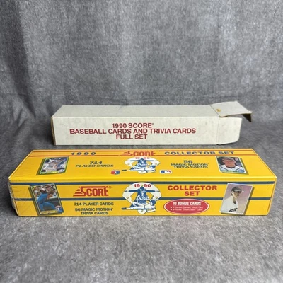 1990 Score Baseball Collector Factory Sealed Set - Image 1 of 3