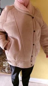 SCHAFSFELLJACKE - Größe 16 von Baily's Glastonbury. Nicht getragen.  Flugjacken-Stil - Bild 1 von 5