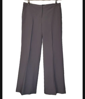 Kardashian Colección Gris Guijarro Pierna Ancha Pantalones Pantalones Pantalones Talla 12  Foto 1 de 4