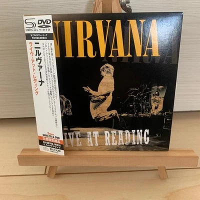 NIRVANA/Live at Reading SHM-CD+DVD Album Limited Edition Paper jacket UICY-94346 - Image 1 of 3