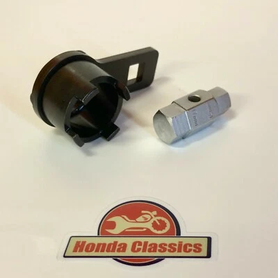 Juego de herramientas ajustador de tuercas de bloqueo de pivote brazo oscilante Honda VTX1300 VTX1800. HWT032 Foto 1 de 3