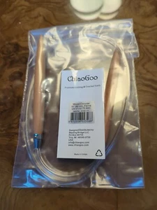 Chiaogoo 32" 17 Clear Cable Circular Needle Wood  - Picture 1 of 4