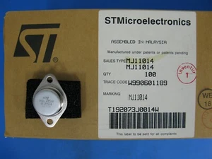 (1) *NEW* MJ11014 ST 30A 90V TO-3 Bipolar (BJT) Transistor NPN - Darlington 200w - Picture 1 of 7