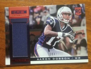 Tarjeta de materiales de novato de longevidad Aaron Dobson 2013 284/299 - Imagen 1 de 2